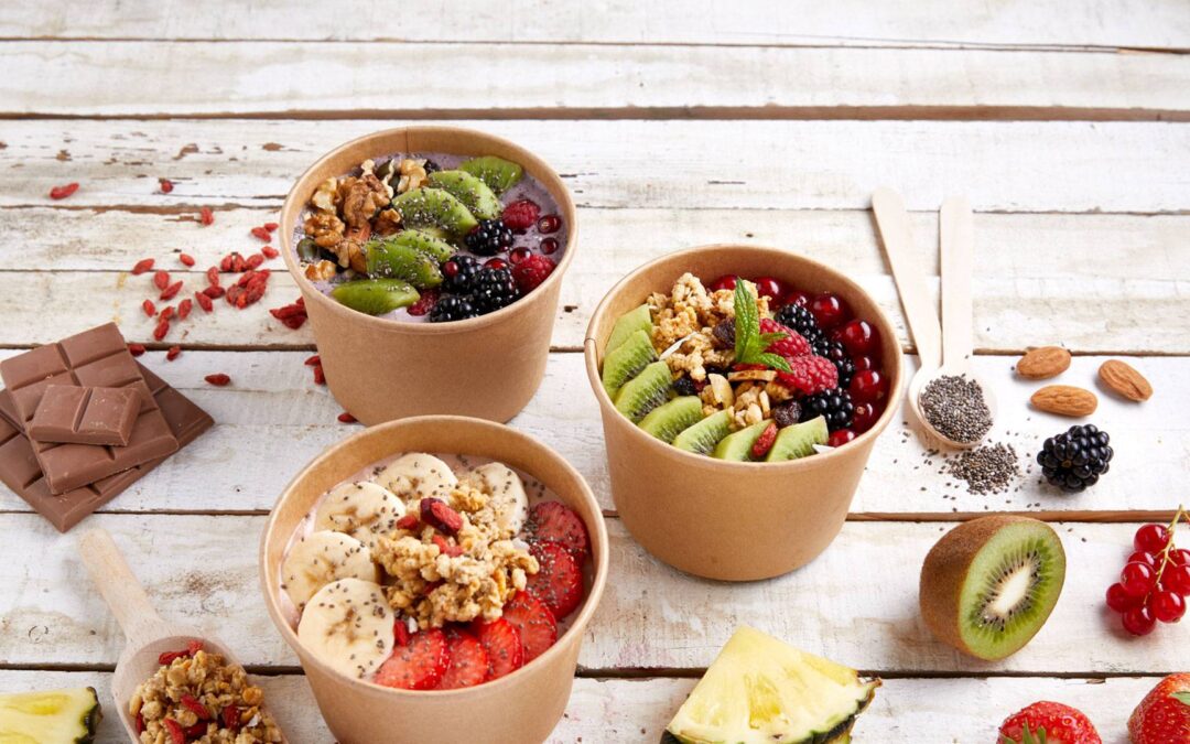 Mouthwatering and nutritious Smoothie Bowls and yogurts by Coffee Berry